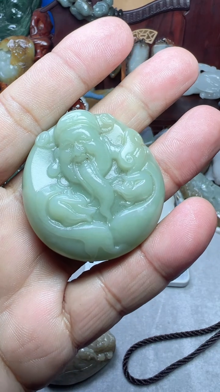 【闪购商品】和田玉挂件未镶嵌-
