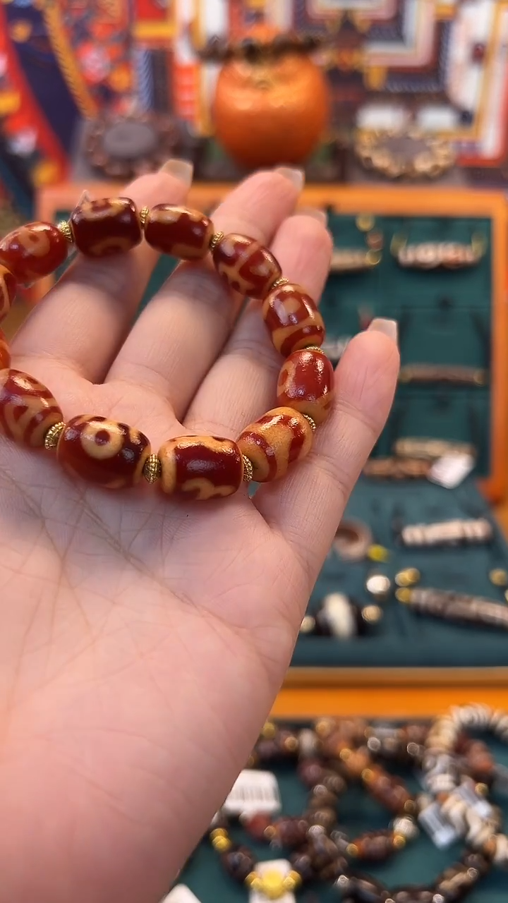 玛瑙/玉髓（覆膜）颈饰合金大*哥13.(微瑕)