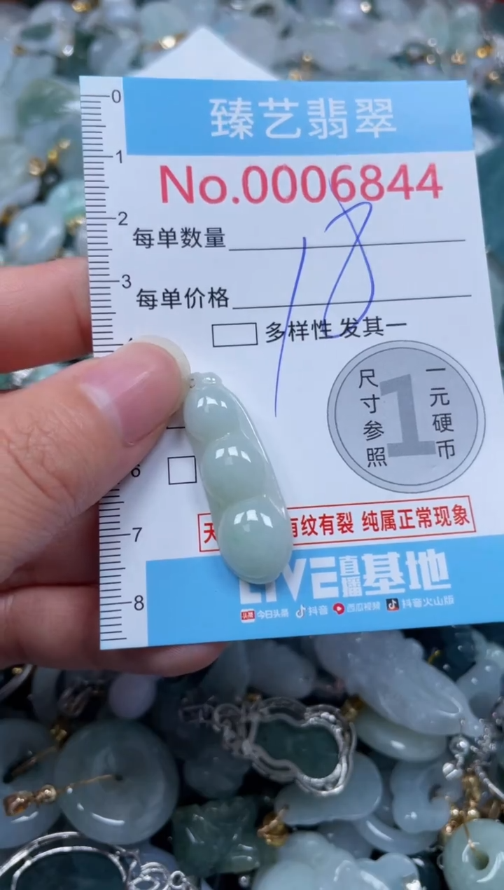 颈饰未镶嵌翡翠6844