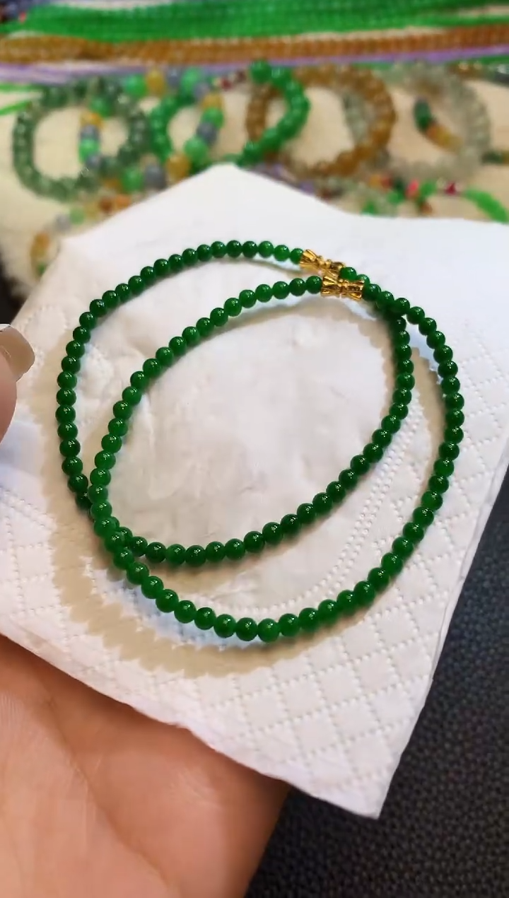 未镶嵌手串翡翠C47 多样性发一件
