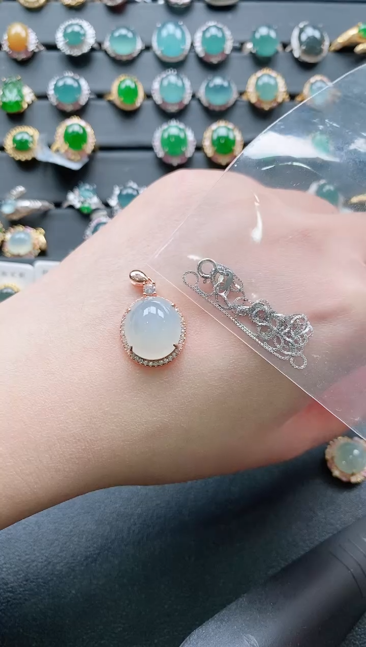 【闪购商品】翡翠戒指银S925镶嵌11111111