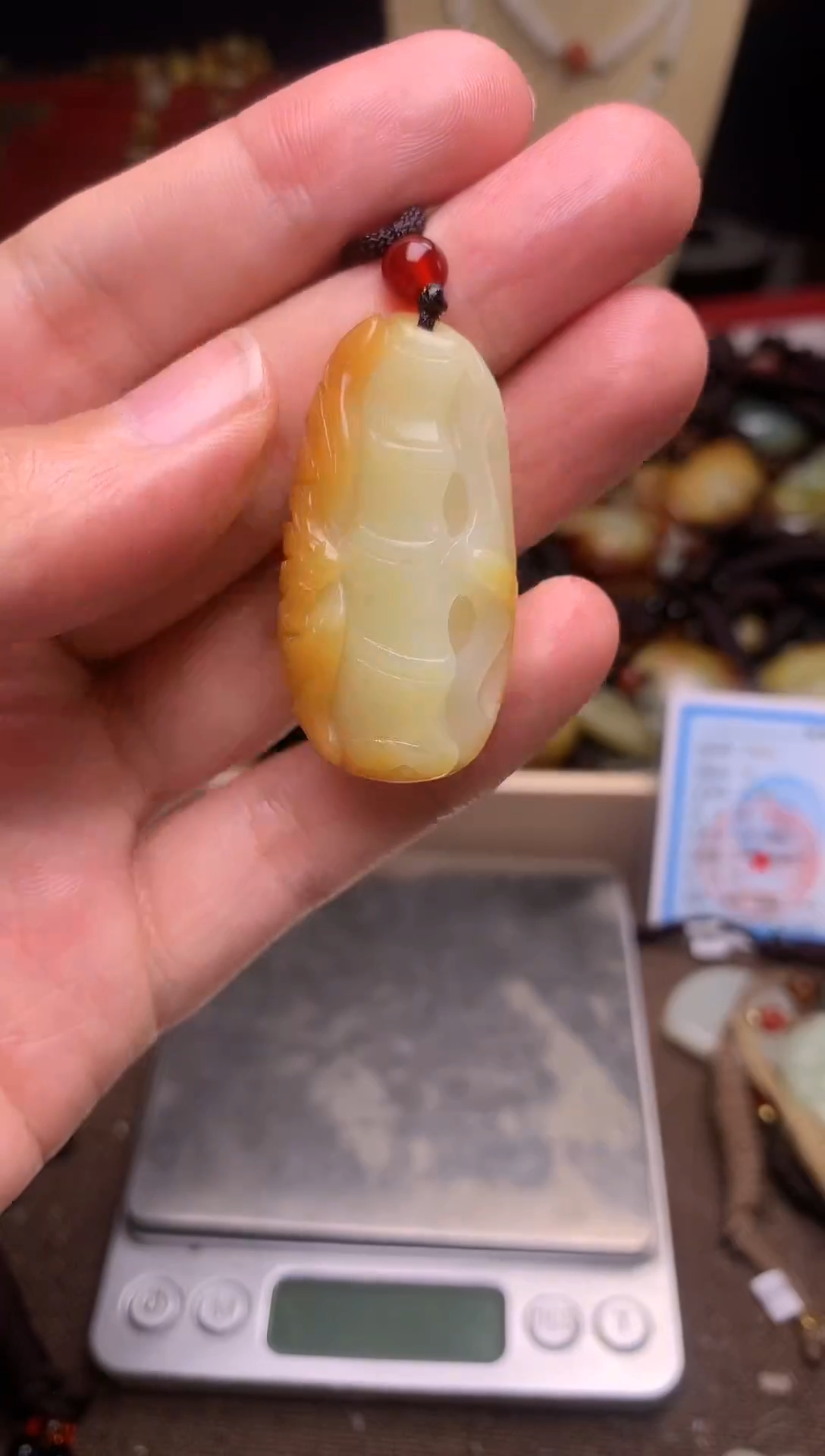 颈饰未镶嵌和田玉新疆料青海料清水和田玉吊坠