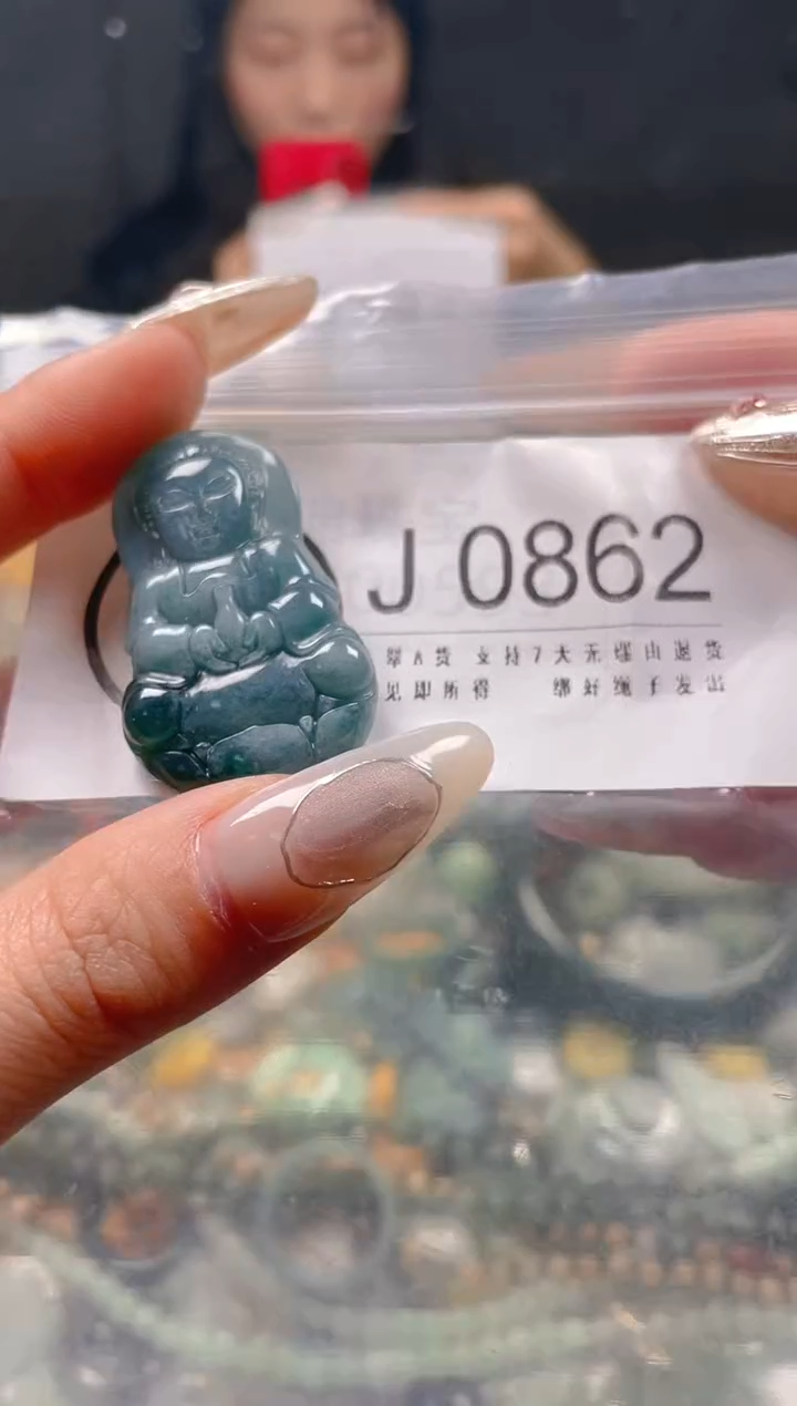 【闪购商品】翡翠颈饰未镶嵌/J/翡翠A货一图一物