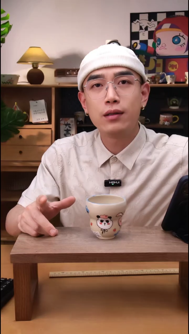 摆件景德镇可爱设计师款陶瓷