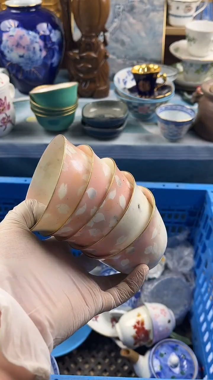 瓷片赖*英歌瓷器满28包邮