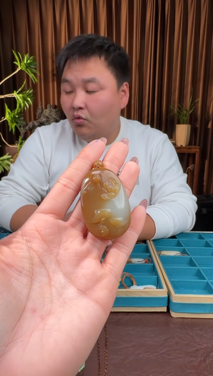 颈饰未镶嵌和田玉88刘东11.28多样性拍一发一