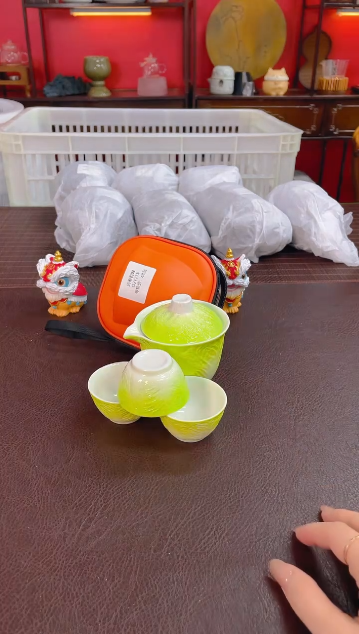 【闪购商品】瓷片【沉鱼茶器】清货底价 库存单一