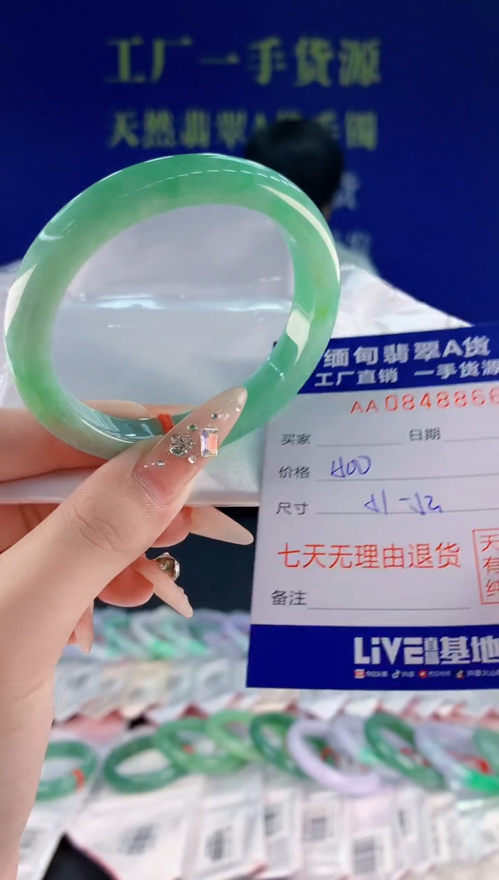 未镶嵌手镯翡翠66