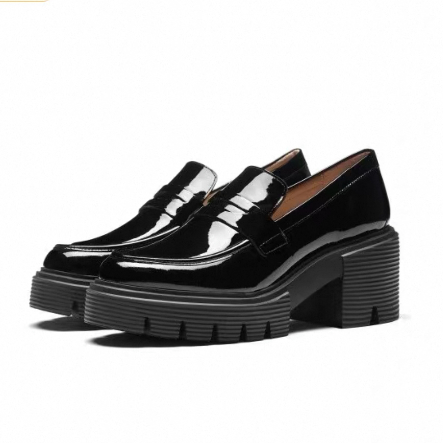 【济南贵和】SW SOHO LOAFER春夏厚底粗跟乐福鞋