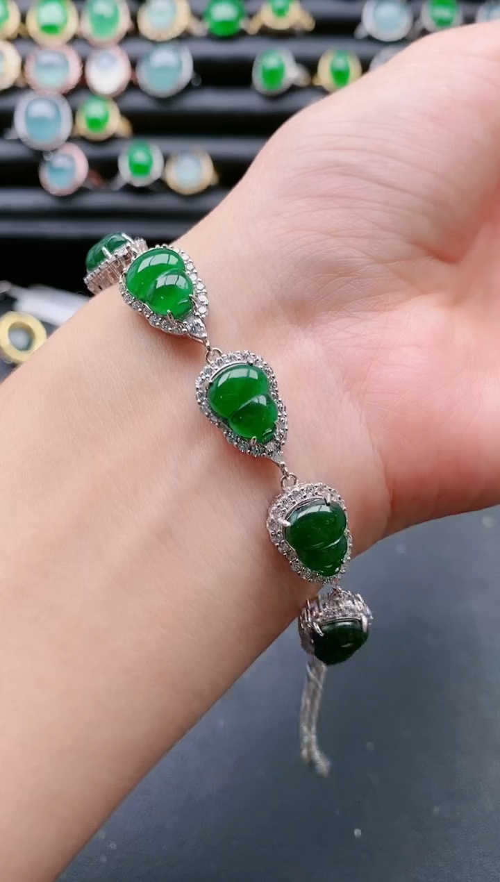 【闪购商品】翡翠戒指银S925镶嵌11111111