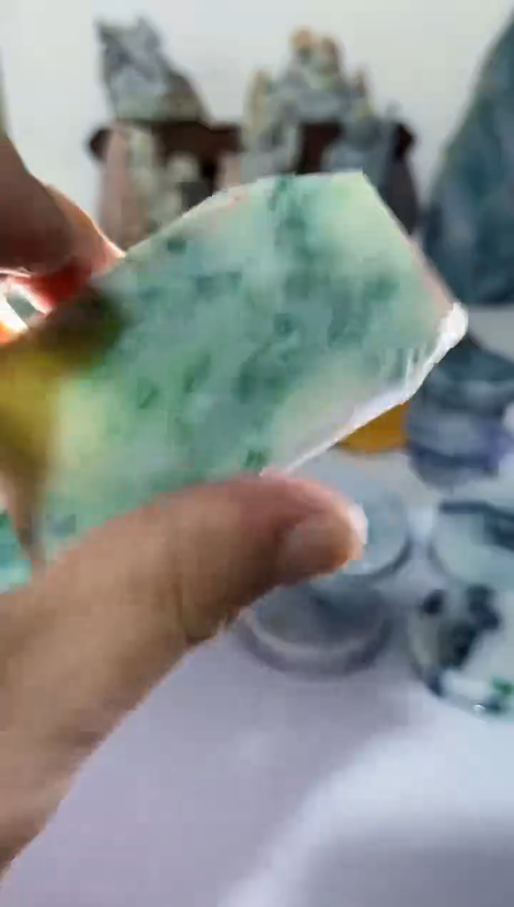 翡翠裸石缅甸翡翠A货751