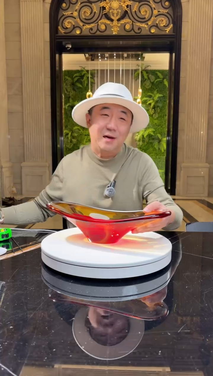 【闪购商品】茶宠AJ02049橙色配红色船型果盘