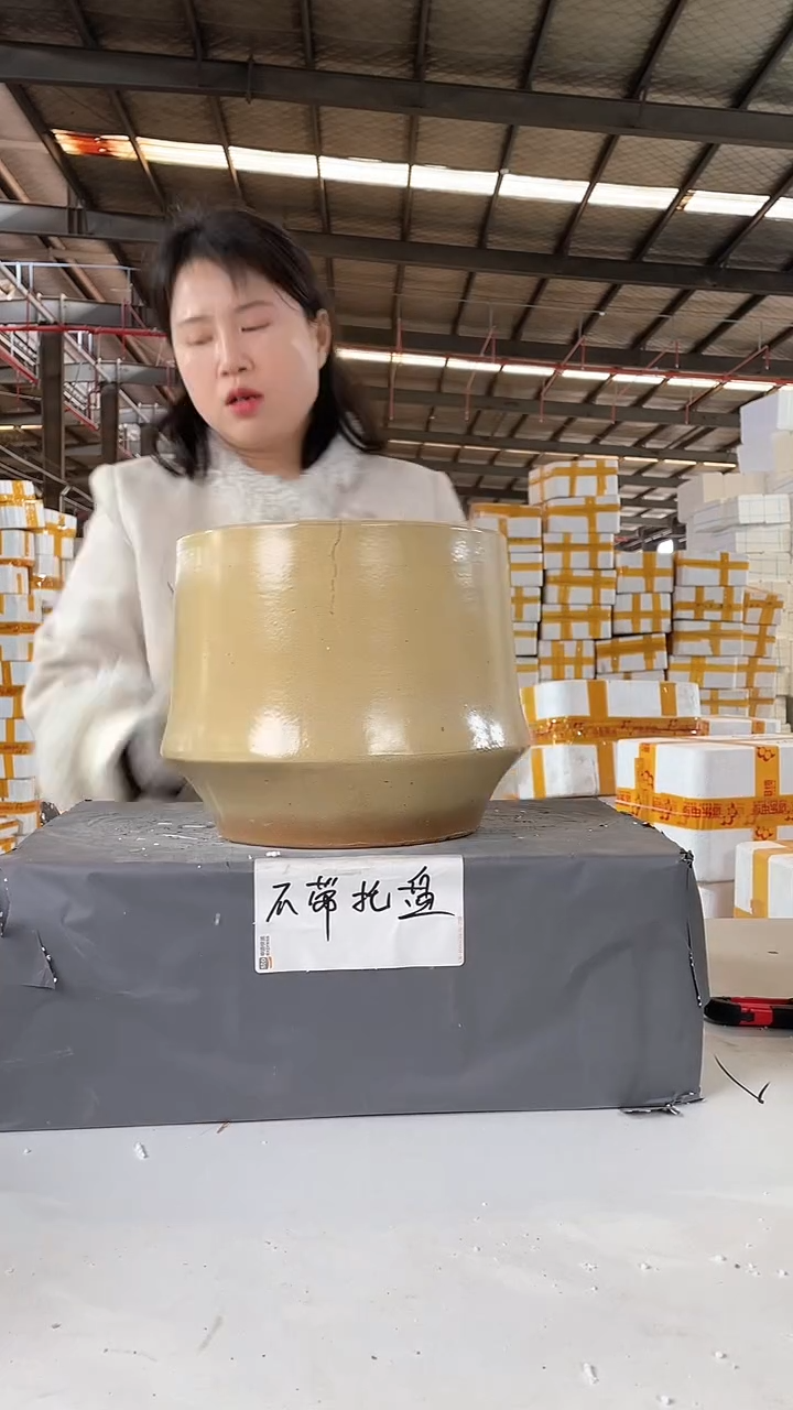 【闪购商品】红陶宜兴紫砂花盆23*22