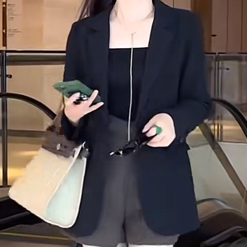 2025春季新款洋气显瘦外套韩版设计气质外套