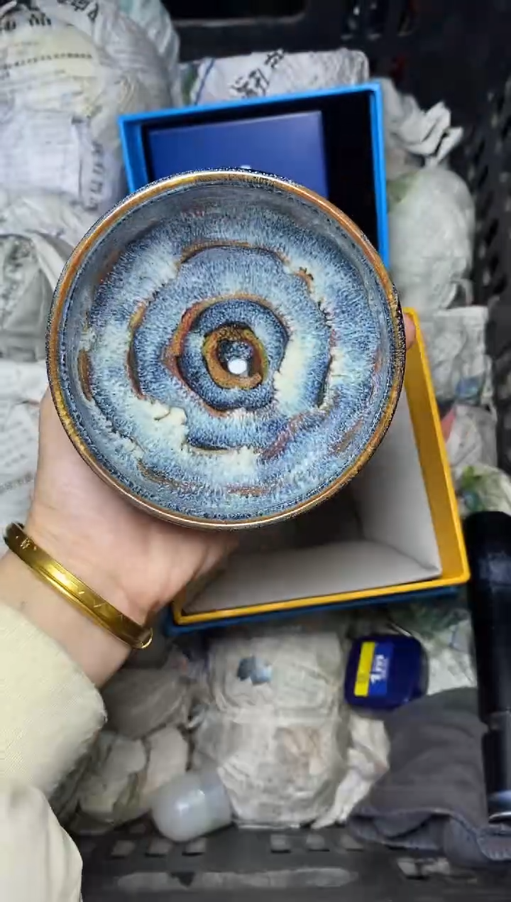 【闪购商品】茶盏雪山盘龙 盏三疯建盏茶器