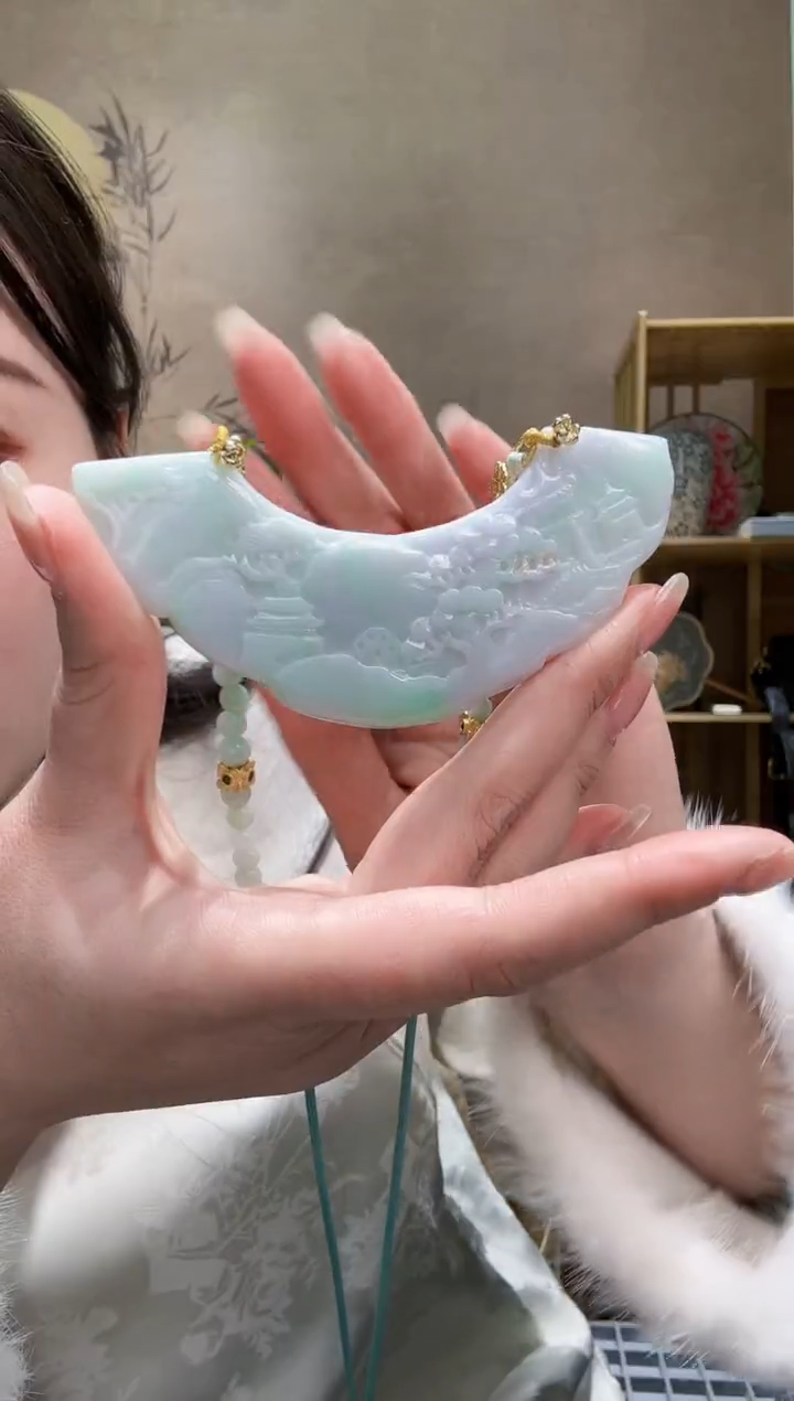 【闪购商品】翡翠颈饰未镶嵌吊坠