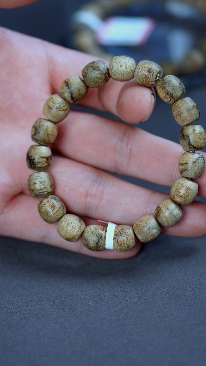 【闪购商品】沉香手串马尼涝1.0桶珠手串