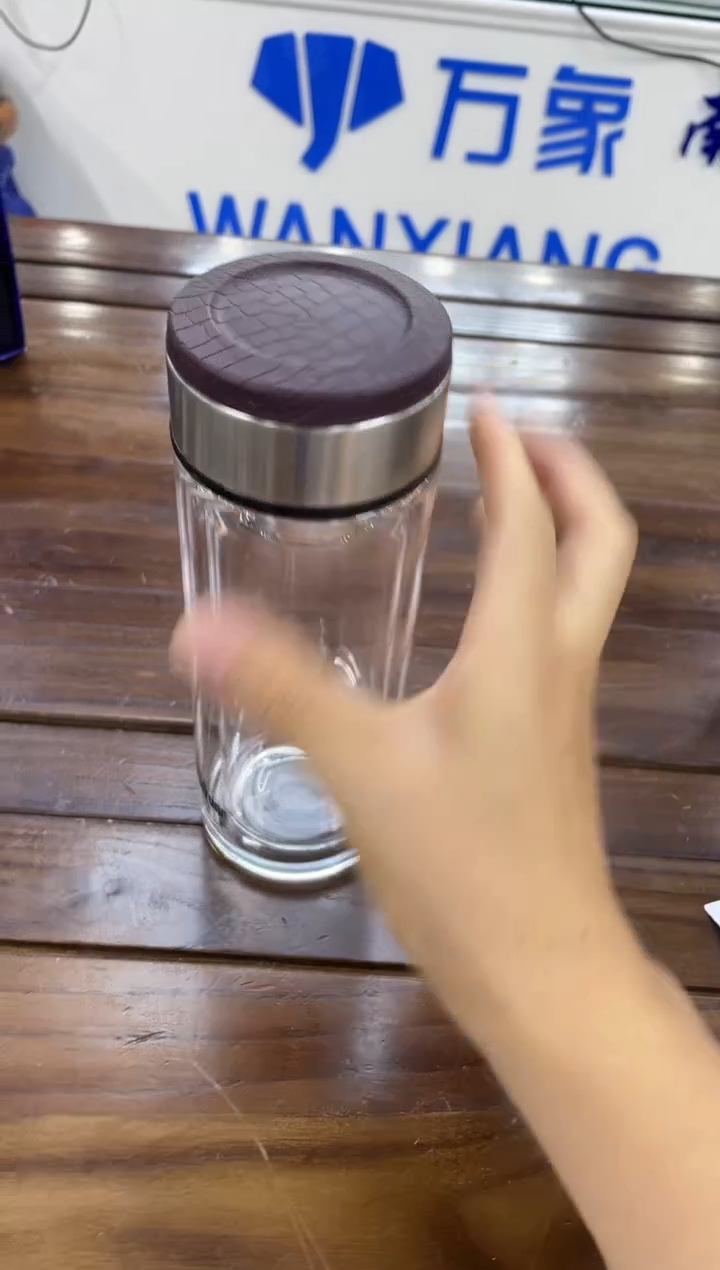 高硼硅玻璃盖子款新家园双层0846-320ML