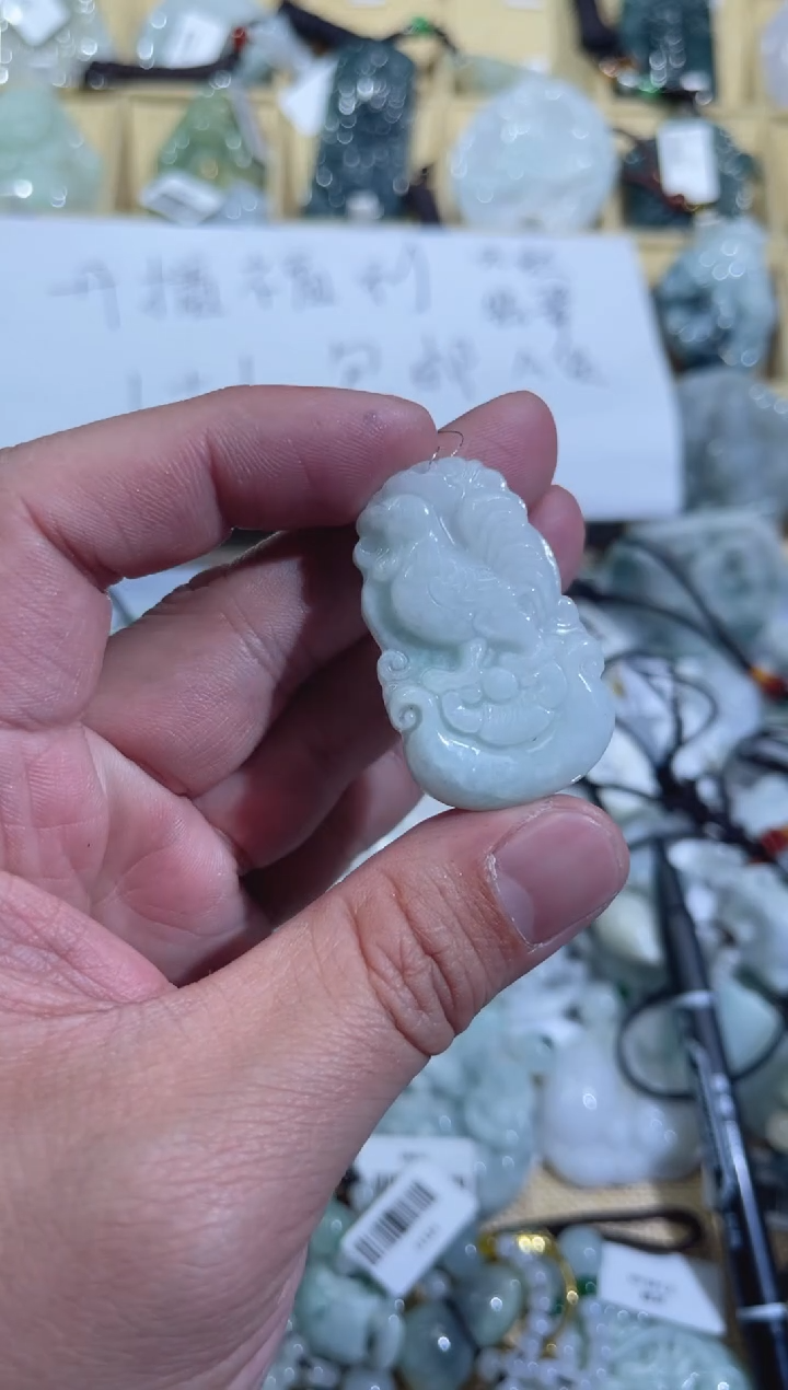 【闪购商品】翡翠颈饰未镶嵌天然缅甸A货翡翠（多样性发货）生肖鸡
