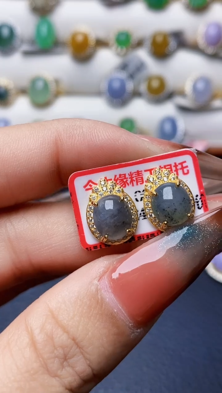 银S925镶嵌戒指翡翠1111