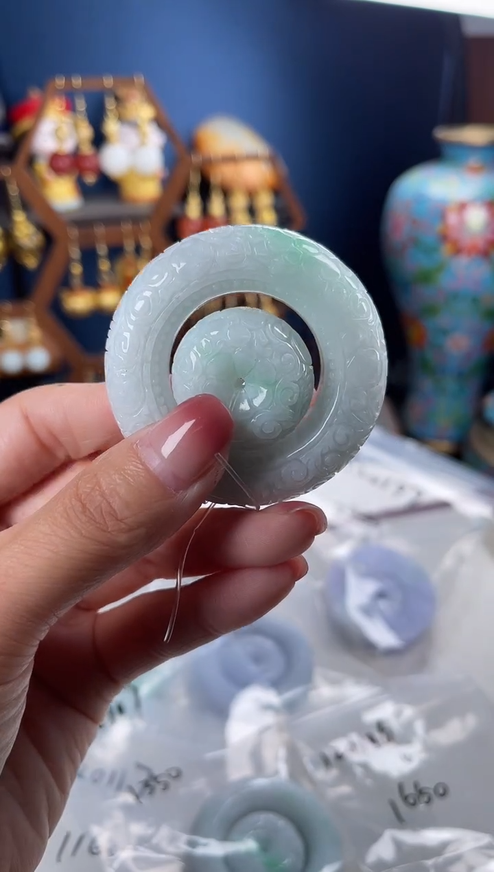 未镶嵌挂件翡翠?****?，120106