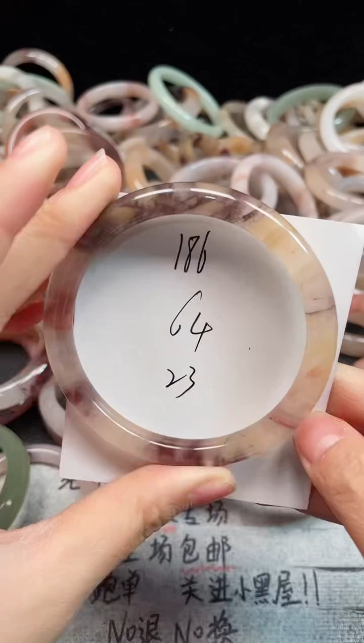 未镶嵌手镯石英质玉186