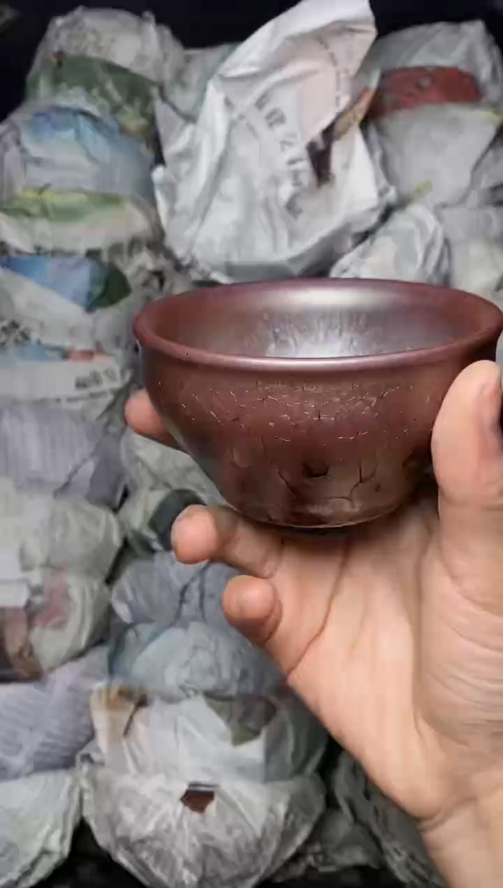 【闪购商品】茶盏紫金 盏三疯建盏茶器
