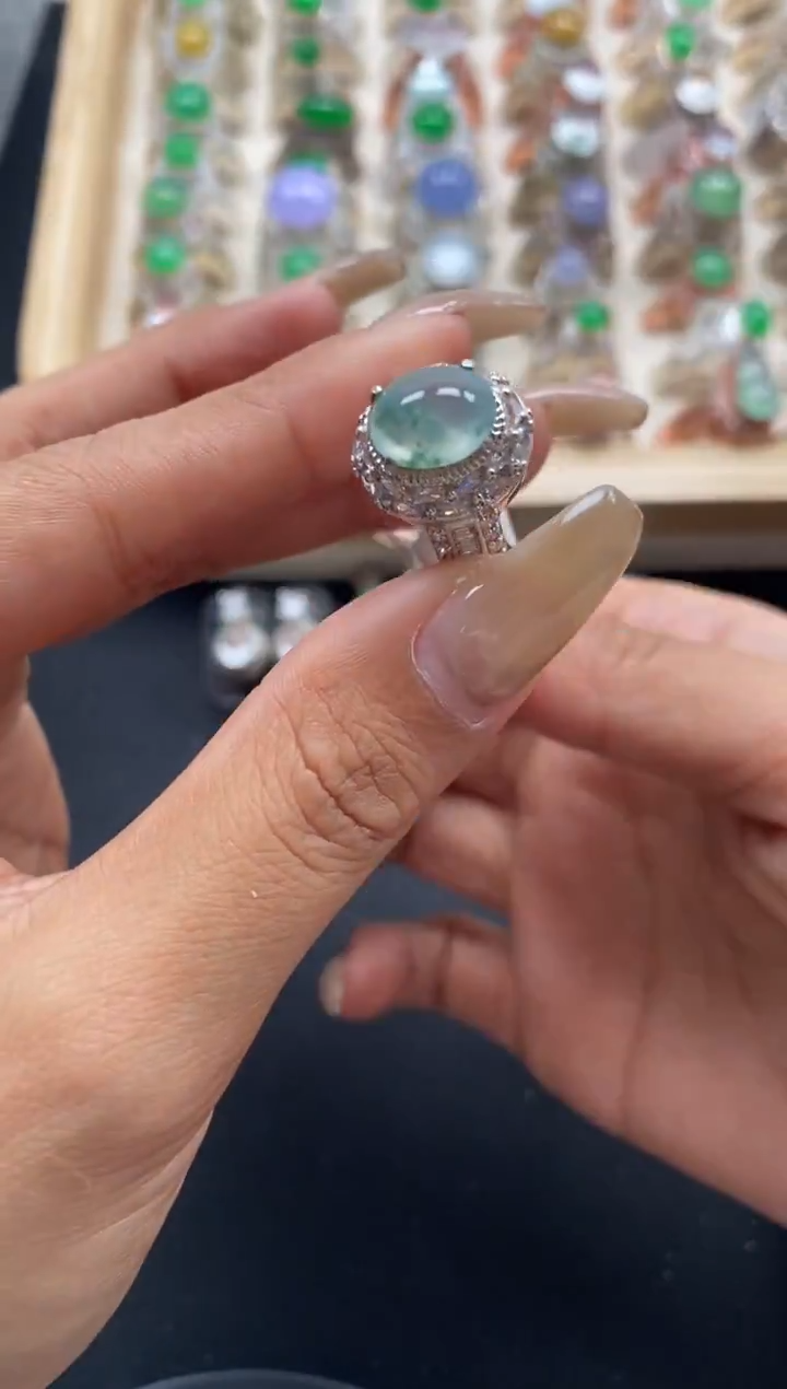 未镶嵌戒指翡翠缅甸天然a货翡翠