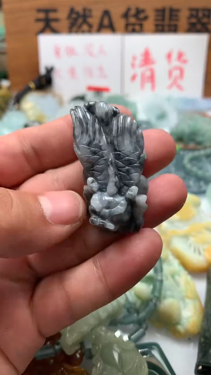 【闪购商品】翡翠颈饰未镶嵌保真天然A货翡翠