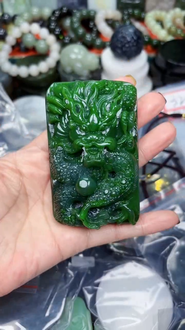 颈饰未镶嵌和田玉指*和田玉