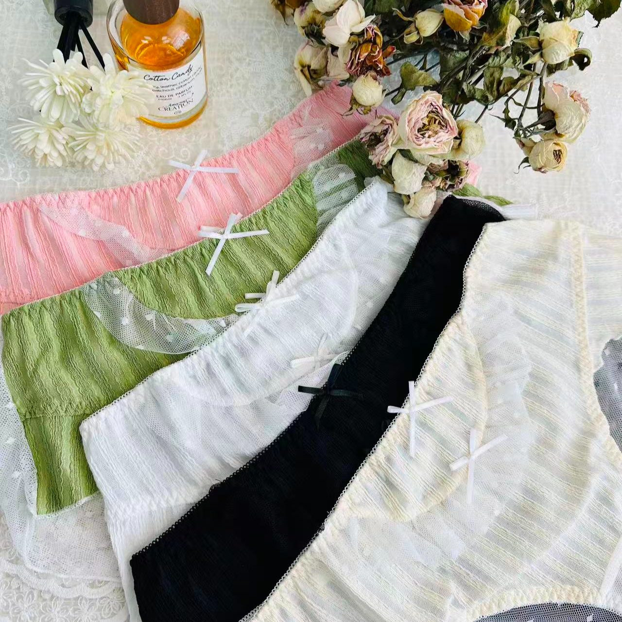 心形性感风镂空三角裤女三角内裤性感透气底裤诱惑