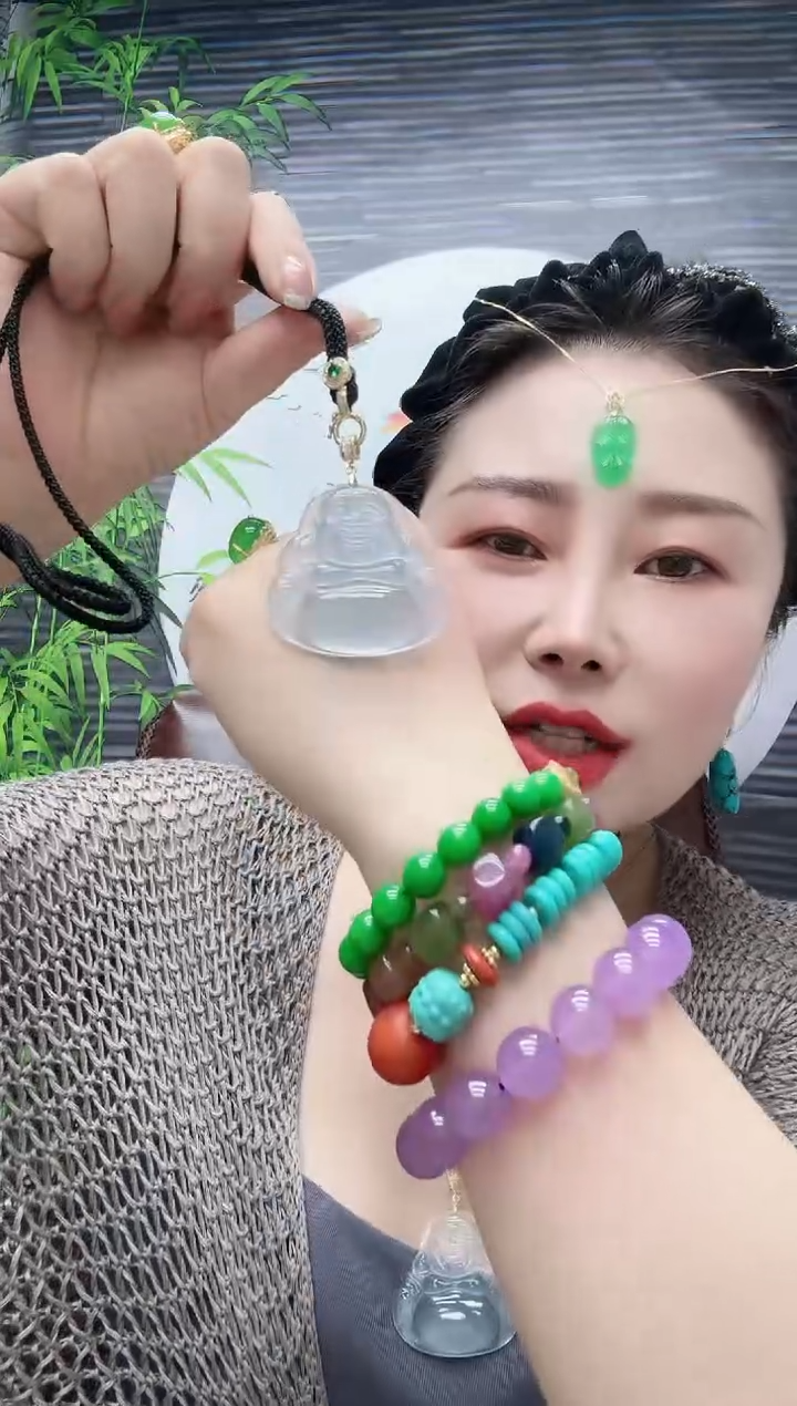 高货冰种佛公笑口常开十八库存