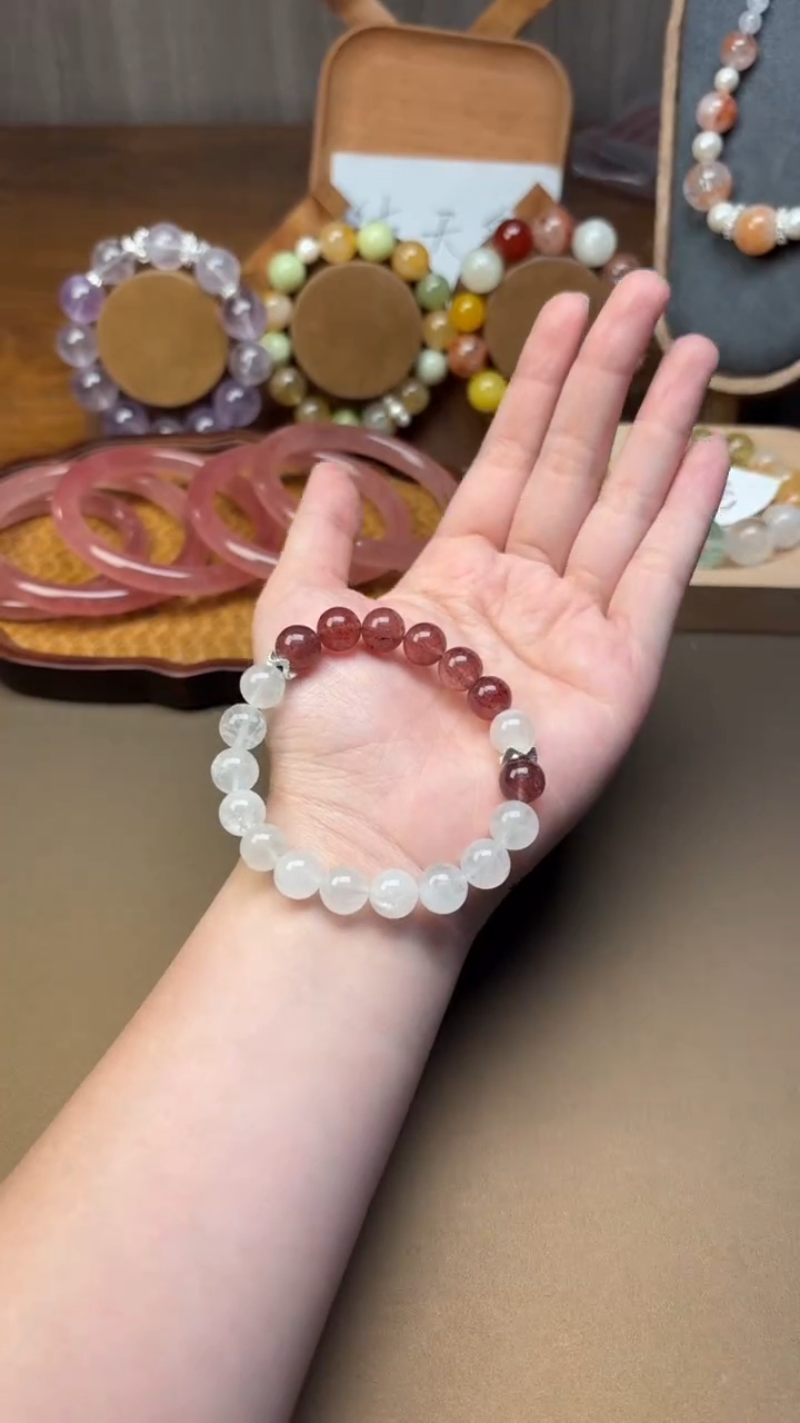 未镶嵌手串水晶1