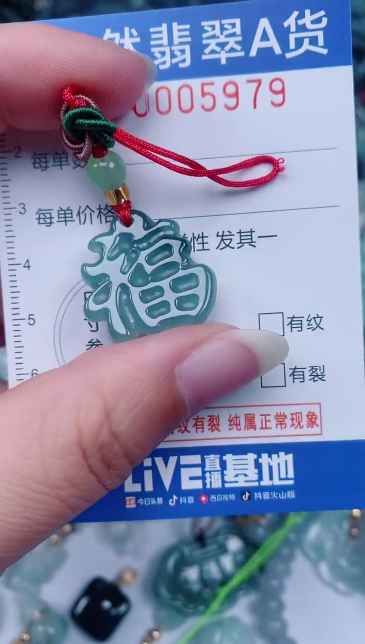 颈饰未镶嵌翡翠00005979