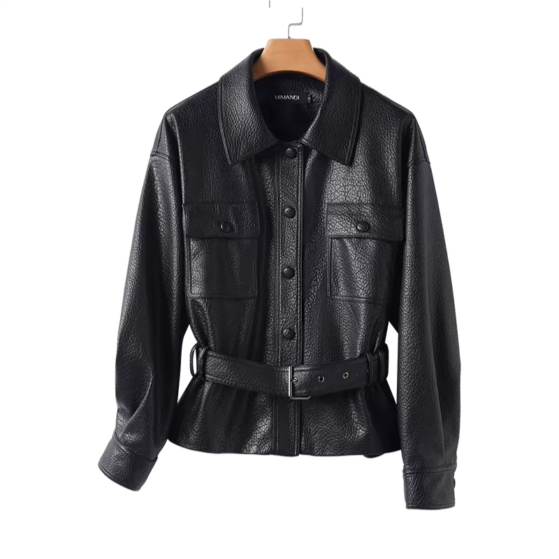 时尚女装真皮皮衣（价格链接以直播间实物为准）