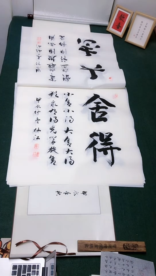 【闪购商品】书法杜江老师行书作品1