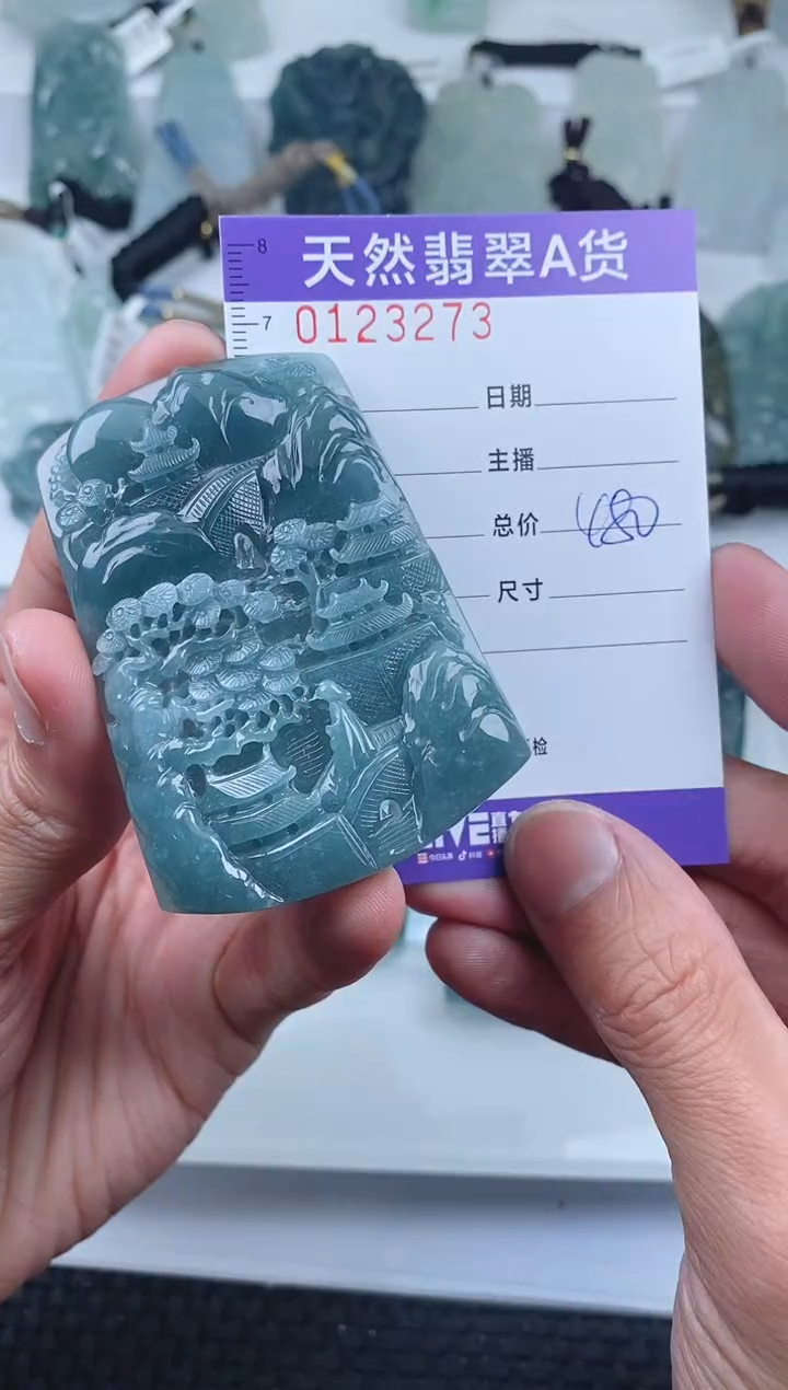 【闪购商品】翡翠颈饰未镶嵌        273