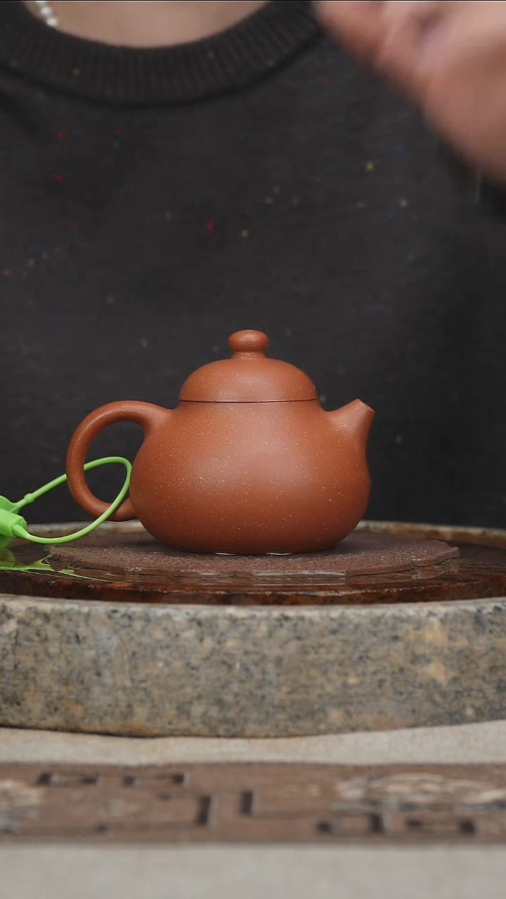 【闪购商品】紫砂茶壶原矿无添加一壶一检红将坡文旦200cc