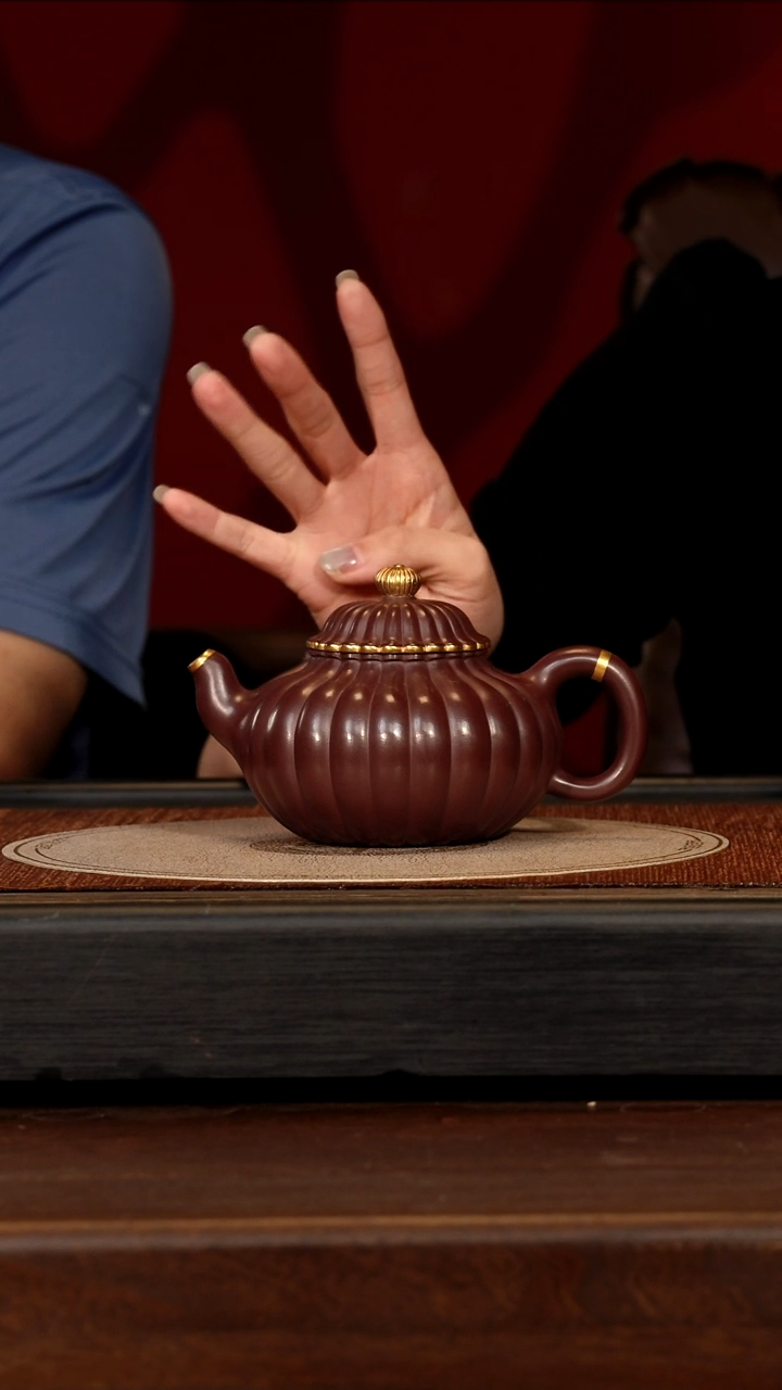 茶壶紫砂宜兴紫砂CLQ 红木烧 容天 280cc