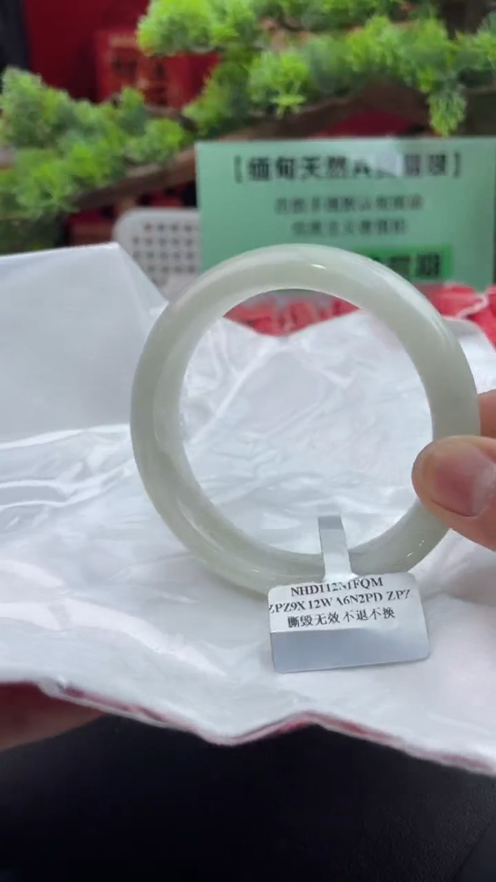 【闪购商品】翡翠手镯未镶嵌翡翠手镯（微瑕）3