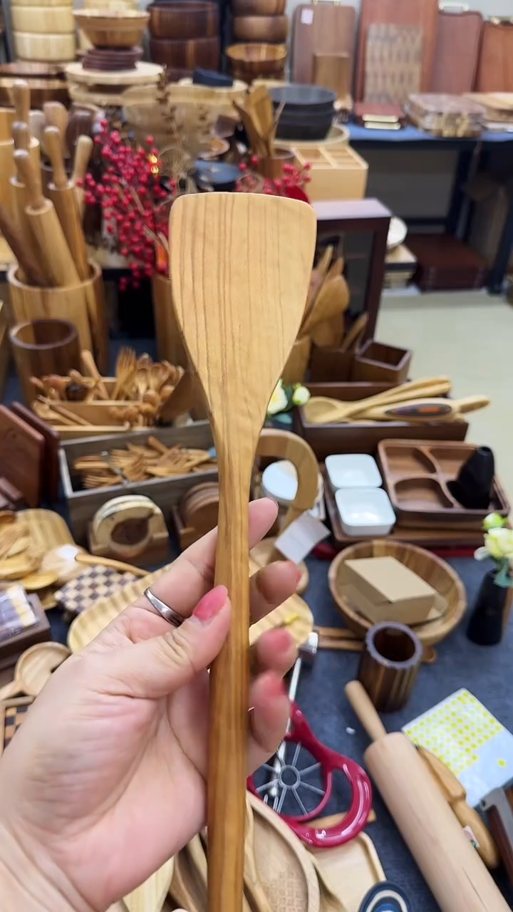 闪购木制品 橄榄木斜铲