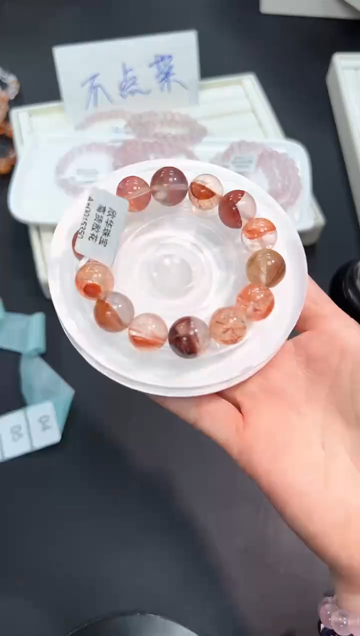 【闪购商品】水晶手串未镶嵌4D多样性发其一/1条默认微瑕