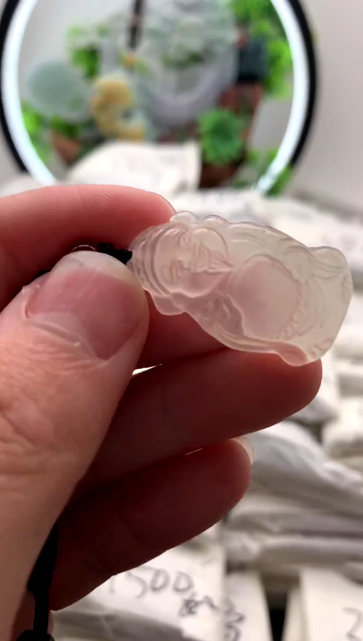 【闪购商品】玛瑙/玉髓颈饰未镶嵌小财神