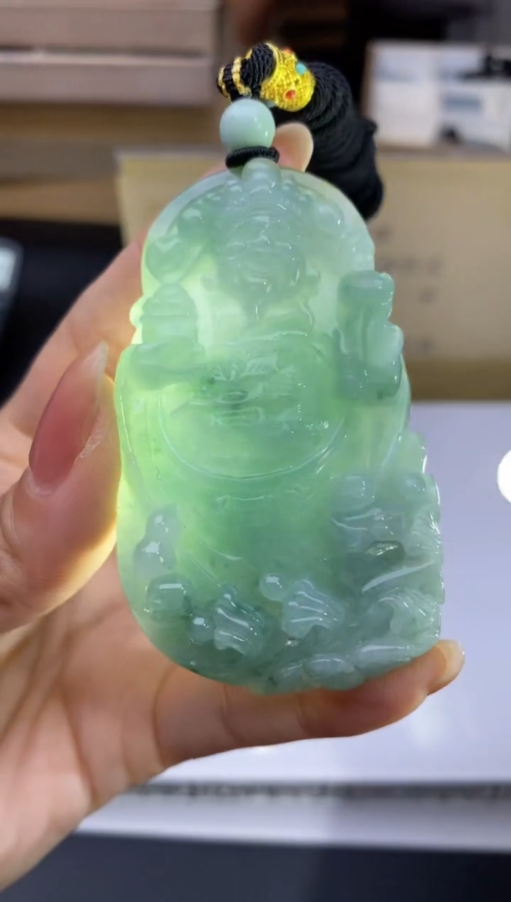 颈饰未镶嵌翡翠37595