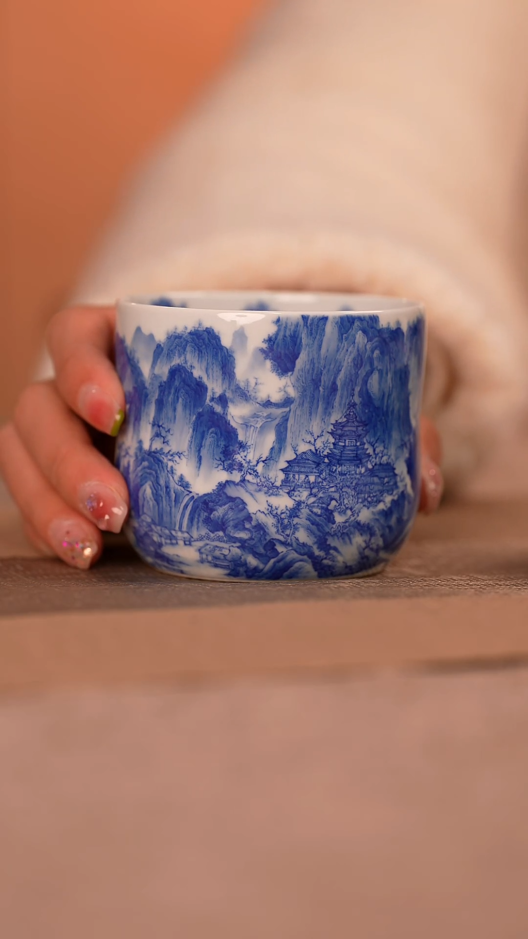 【闪购商品】杯云山片玉山水葫芦杯