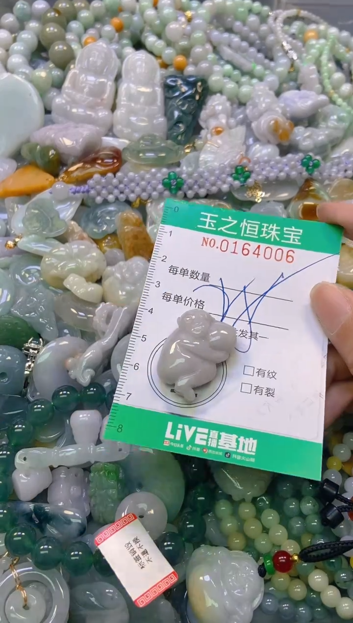 颈饰未镶嵌翡翠闪购0164006