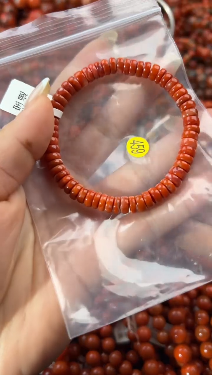 未镶嵌手串南红玛瑙7+