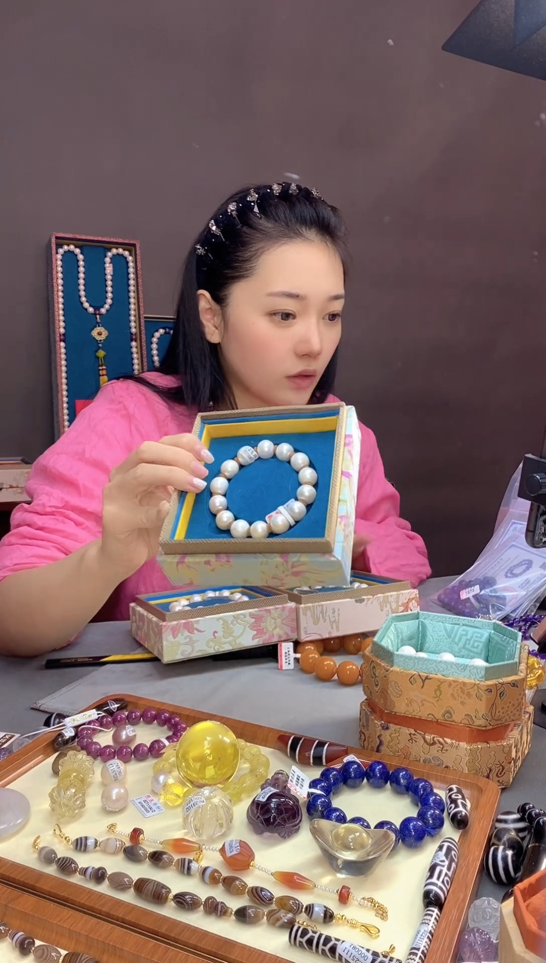 全****睫手串一物一证 铜乐旭收藏