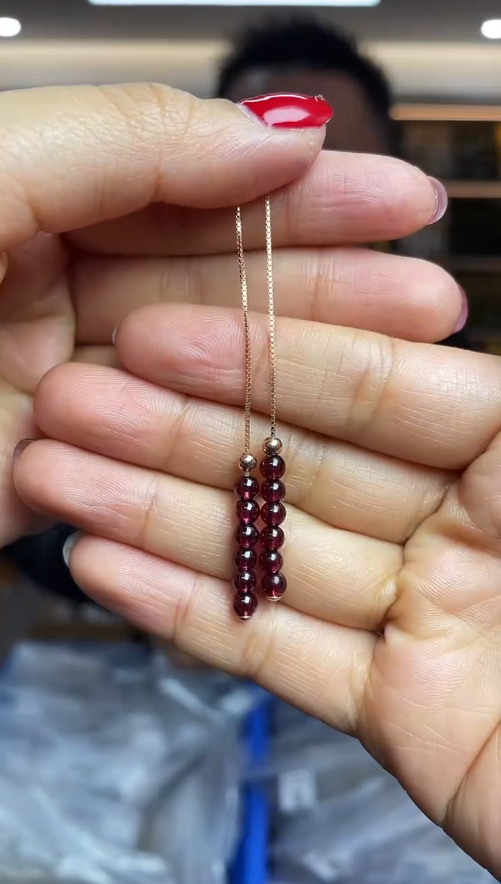 【闪购商品】石榴石`银S925镶嵌多样性发一件