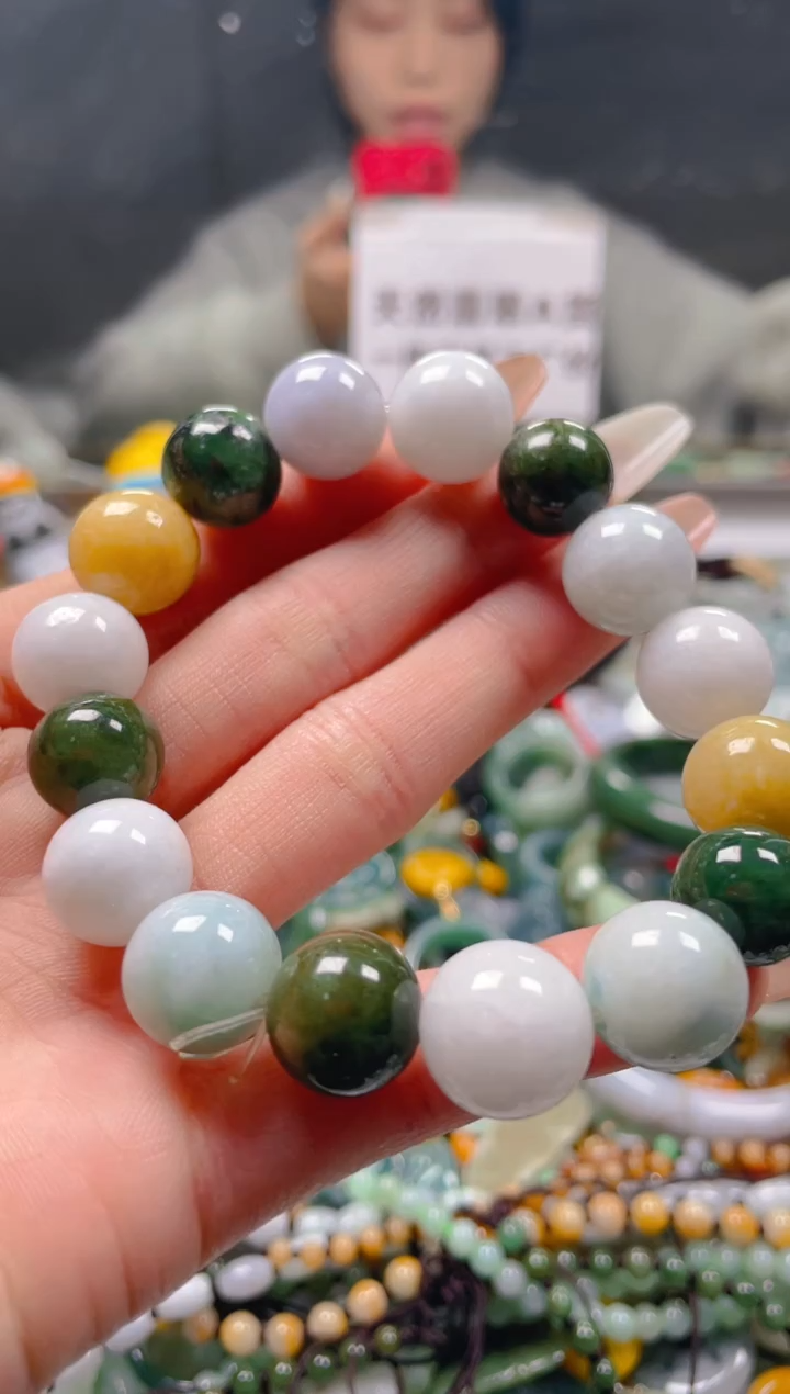 【闪购商品】翡翠颈饰未镶嵌12-13MM/S/翡翠A货一图一物